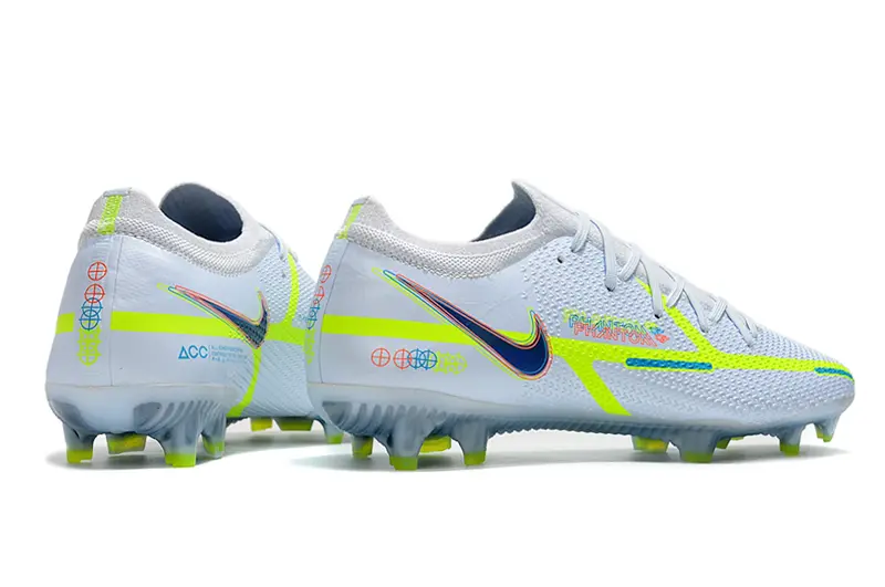 Nike Phantom GT 2 Elite FG - White/Vibrant Yellow/Deep Blue