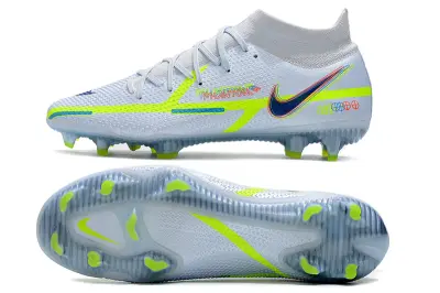 Nike Phantom GT 2 Elite DF FG - White/Vivid Lemon/Luminous Yellow