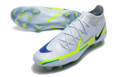 Nike Phantom GT 2 Elite DF FG - White/Vivid Lemon/Luminous Yellow