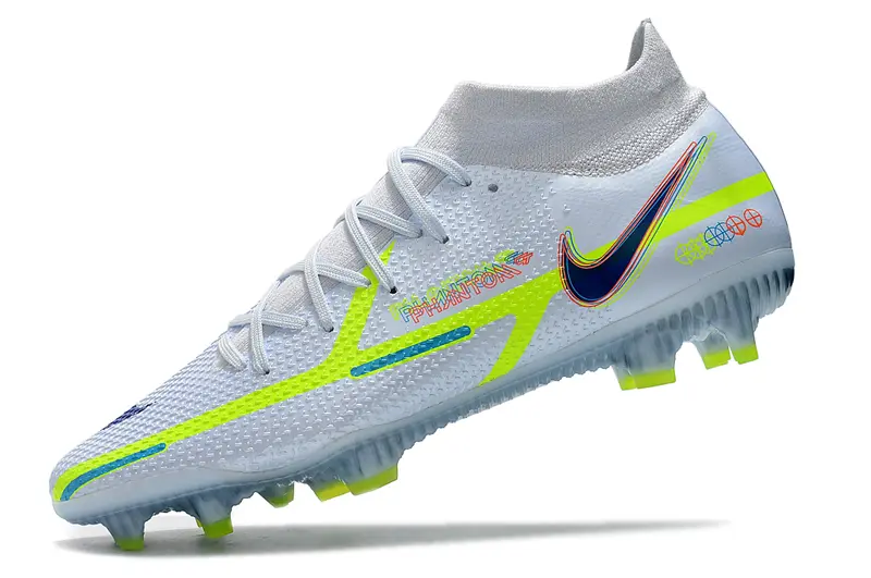 Nike Phantom GT 2 Elite DF FG - White/Vivid Lemon/Luminous Yellow