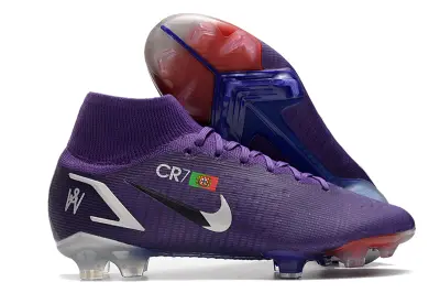 CR7 x Nike Mercurial Superfly 8 Elite FG - Purple/Vibrant Violet/Crisp White
