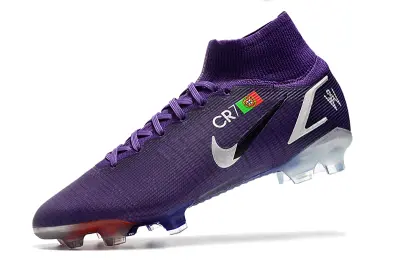 CR7 x Nike Mercurial Superfly 8 Elite FG - Purple/Vibrant Violet/Crisp White