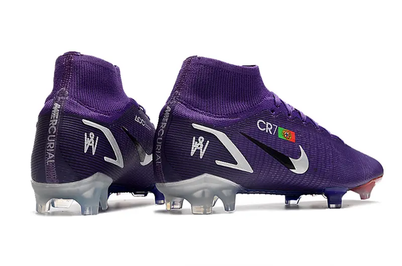 CR7 x Nike Mercurial Superfly 8 Elite FG - Purple/Vibrant Violet/Crisp White