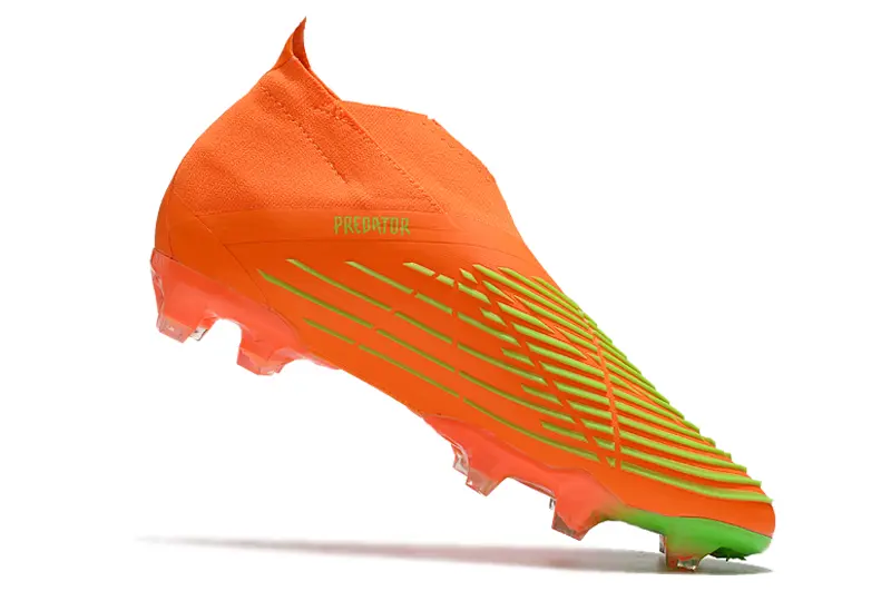 Adidas Predator Edge+ Laceless FG - Orange/Bright Neon/Green Flash