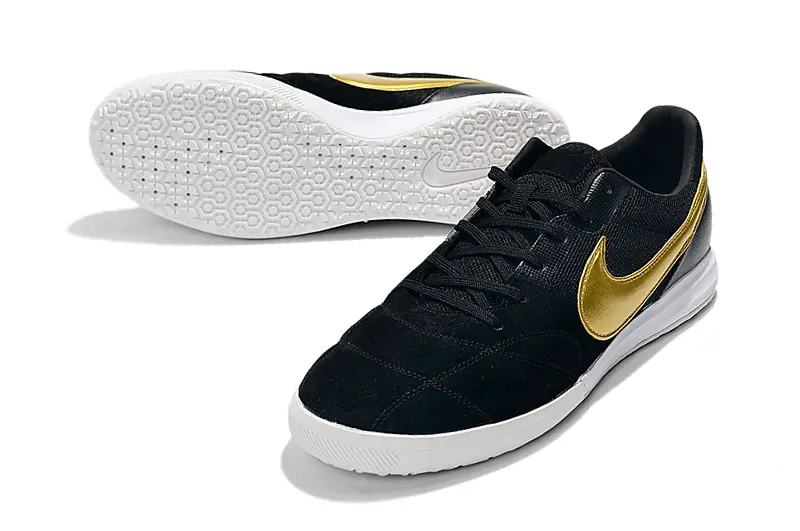 Nike Premier 2 Sala IC - Black/Golden Metallic/White