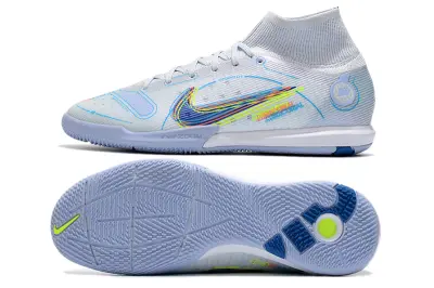 Nike Air Zoom Mercurial Superfly 9 Elite IC - Blue/Ice Blue/Neon Yellow