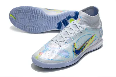 Nike Air Zoom Mercurial Superfly 9 Elite IC - Blue/Ice Blue/Neon Yellow