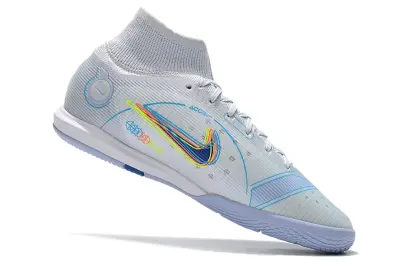 Nike Air Zoom Mercurial Superfly 9 Elite IC - Blue/Ice Blue/Neon Yellow