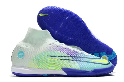 Nike Air Zoom Mercurial Superfly 9 Elite IC - Aqua/Electric Green/Navy Blue
