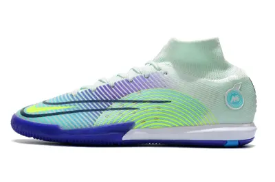 Nike Air Zoom Mercurial Superfly 9 Elite IC - Aqua/Electric Green/Navy Blue