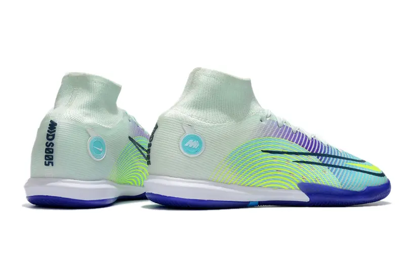 Nike Air Zoom Mercurial Superfly 9 Elite IC - Aqua/Electric Green/Navy Blue