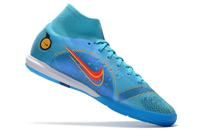 Nike Air Zoom Mercurial Superfly 9 Elite IC - Aqua/Electric Blue/Neon Orange