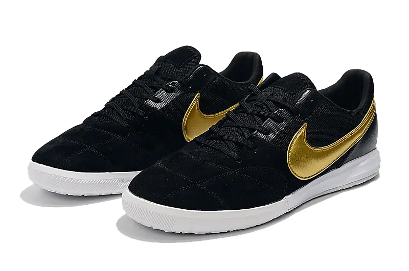 Nike Premier 2 Sala IC - Black/Golden Metallic/White