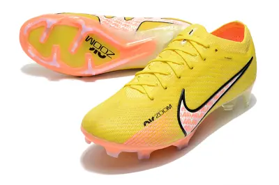 Nike Air Zoom Mercurial Vapor 15 Elite FG - Yellow/Sunshine Burst/Coral Mist