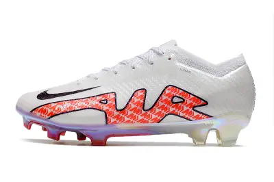 Nike Air Zoom Mercurial Vapor 15 Elite FG - White/Electric Coral/Reflective Prism