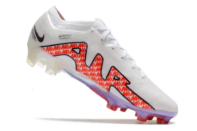 Nike Air Zoom Mercurial Vapor 15 Elite FG - White/Electric Coral/Reflective Prism