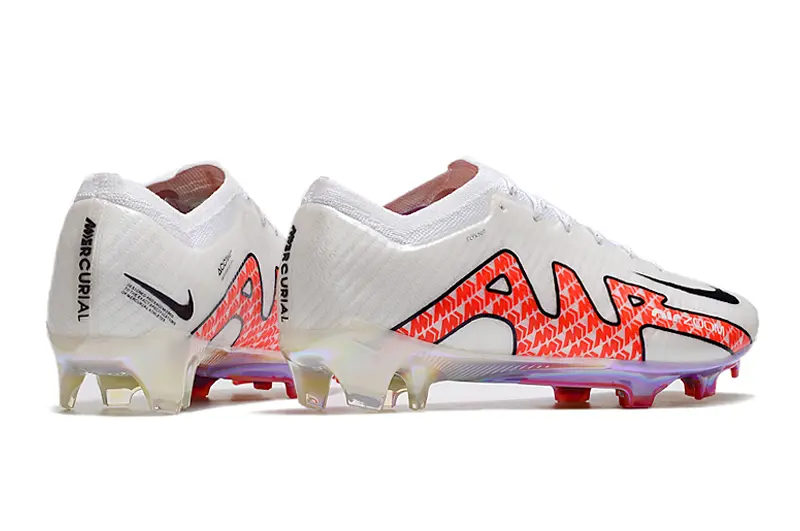 Nike Air Zoom Mercurial Vapor 15 Elite FG - White/Electric Coral/Reflective Prism
