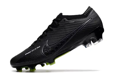 Nike Air Zoom Mercurial Vapor 15 Elite FG - Black/Lime Green/Metallic Silver
