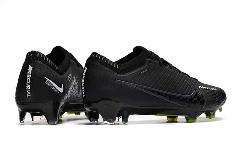 Nike Air Zoom Mercurial Vapor 15 Elite FG - Black/Lime Green/Metallic Silver