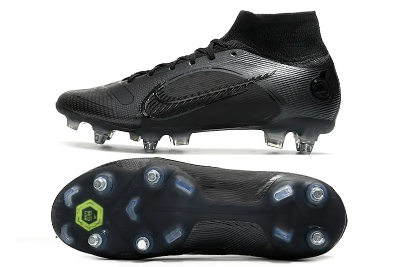 Nike Mercurial Superfly 8 Elite SG - Black/Charcoal Black/Graphite Black