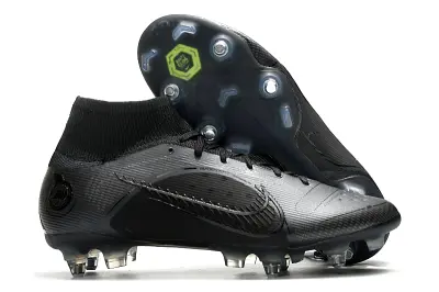 Nike Mercurial Superfly 8 Elite SG - Black/Charcoal Black/Graphite Black