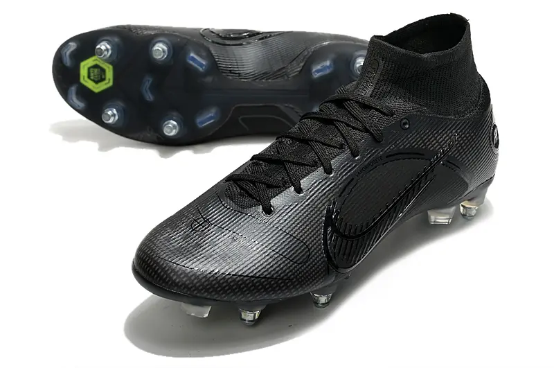 Nike Mercurial Superfly 8 Elite SG - Black/Charcoal Black/Graphite Black