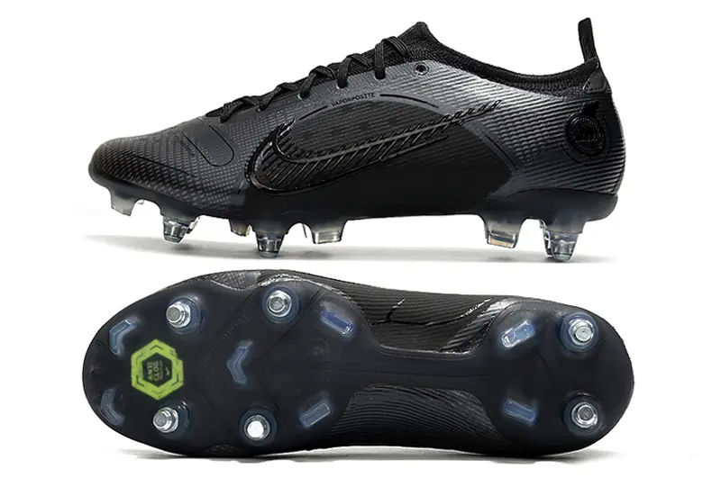 Nike Mercurial Vapor 14 Elite SG - Black/Midnight Black/Shadow Black