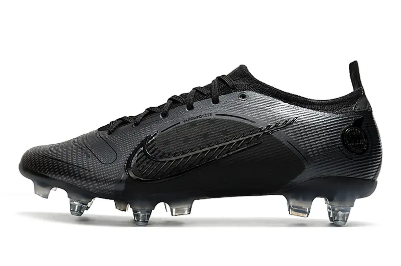 Nike Mercurial Vapor 14 Elite SG - Black/Midnight Black/Shadow Black