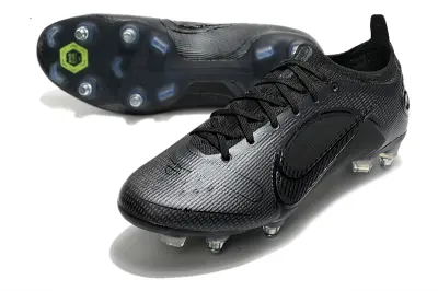 Nike Mercurial Vapor 14 Elite SG - Black/Midnight Black/Shadow Black