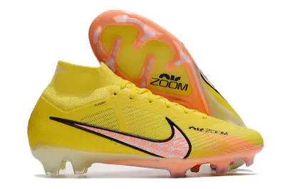 Nike Air Zoom Mercurial Superfly 9 Elite FG - Yellow/Vibrant Yellow/Peach Glow
