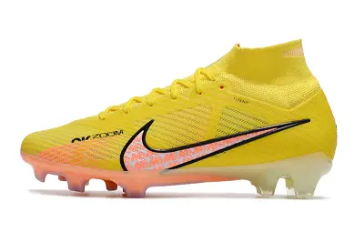 Nike Air Zoom Mercurial Superfly 9 Elite FG - Yellow/Vibrant Yellow/Peach Glow