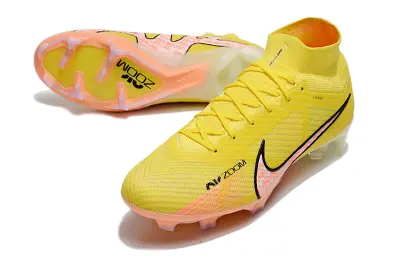 Nike Air Zoom Mercurial Superfly 9 Elite FG - Yellow/Vibrant Yellow/Peach Glow
