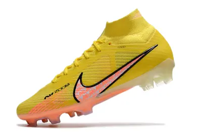 Nike Air Zoom Mercurial Superfly 9 Elite FG - Yellow/Vibrant Yellow/Peach Glow