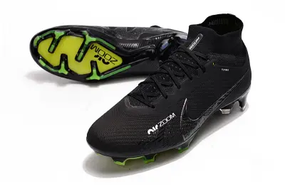 Nike Air Zoom Mercurial Superfly 9 Elite FG - Black/Electric Green/Graphite Grey