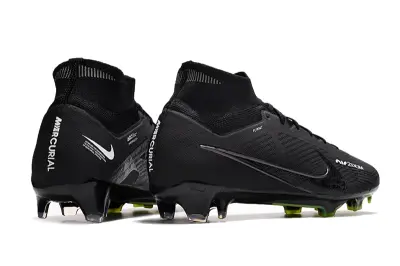 Nike Air Zoom Mercurial Superfly 9 Elite FG - Black/Electric Green/Graphite Grey
