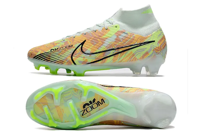 Nike Air Zoom Mercurial Superfly 9 Elite FG - Yellow/Neon Green/Light Orange