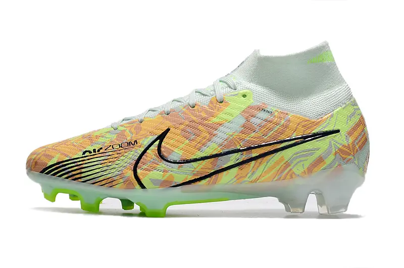 Nike Air Zoom Mercurial Superfly 9 Elite FG - Yellow/Neon Green/Light Orange