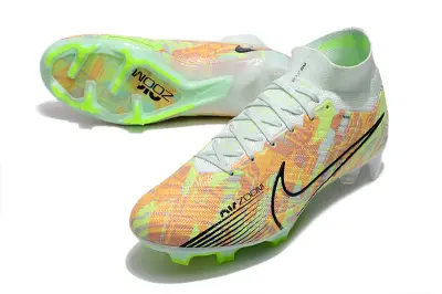 Nike Air Zoom Mercurial Superfly 9 Elite FG - Yellow/Neon Green/Light Orange