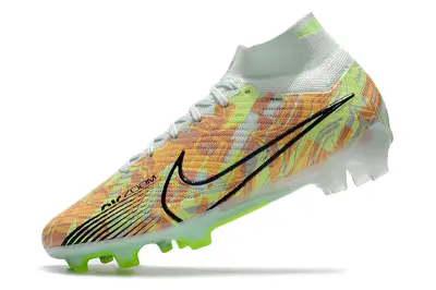 Nike Air Zoom Mercurial Superfly 9 Elite FG - Yellow/Neon Green/Light Orange