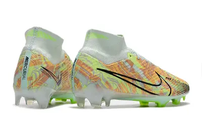 Nike Air Zoom Mercurial Superfly 9 Elite FG - Yellow/Neon Green/Light Orange
