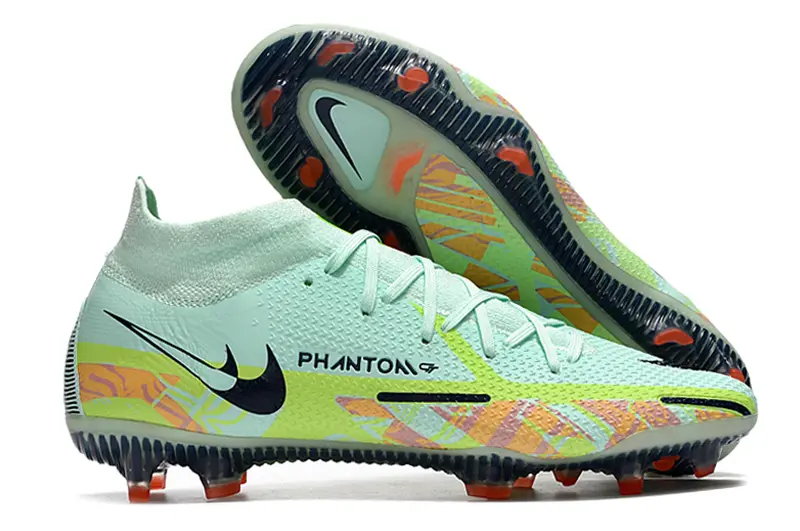 Nike Phantom GT 2 Elite DF FG - Green/Mint Green/Neon Yellow