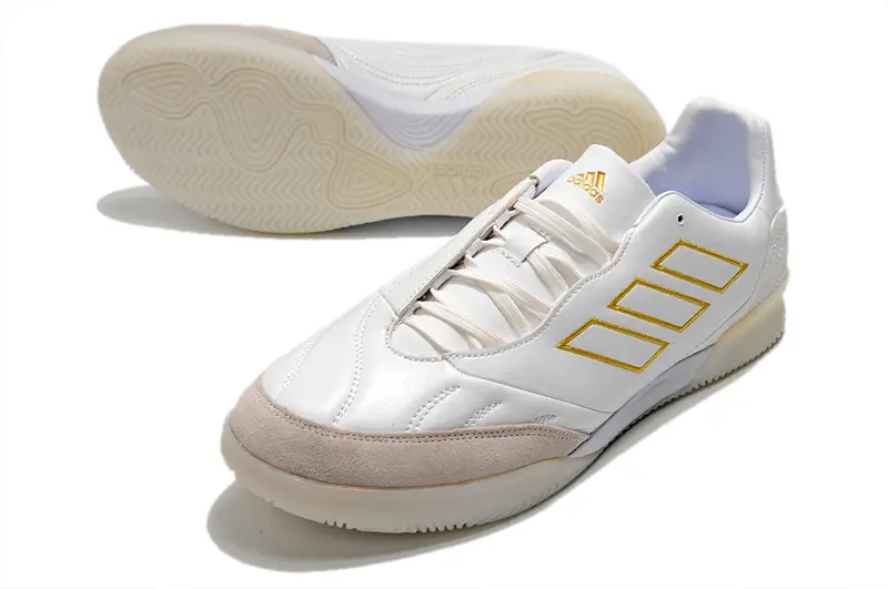 Adidas Copa Kapitan IC - White/Sunny Yellow/Sandy Beige