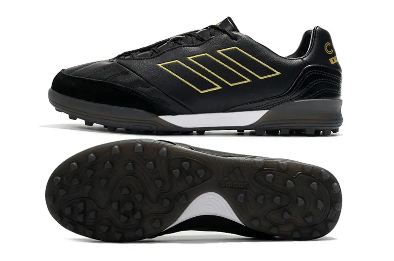 Adidas Copa Kapitan TF - Black/Gold Accent/White Sole