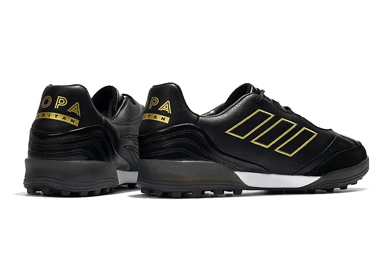 Adidas Copa Kapitan TF - Black/Gold Accent/White Sole