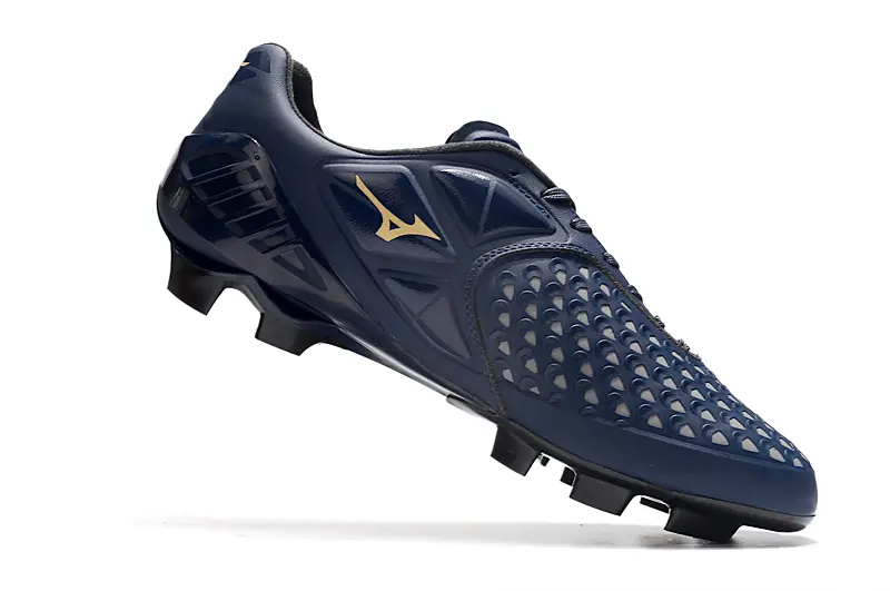 Mizuno Wave Ignitus FG - Navy/Gold Accent/Navy Blue