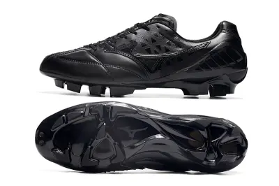 Mizuno Wave Ignitus FG - Black/Midnight Black/Ebony Black