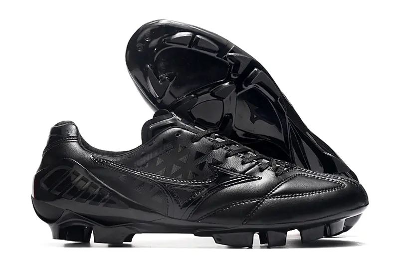 Mizuno Wave Ignitus FG - Black/Midnight Black/Ebony Black
