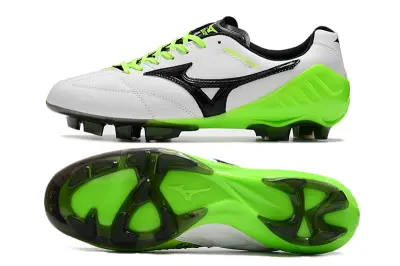 Mizuno Wave Ignitus FG - White/Neon Green/Black