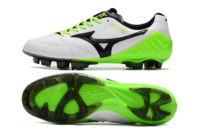 Mizuno Wave Ignitus FG - White/Neon Green/Black