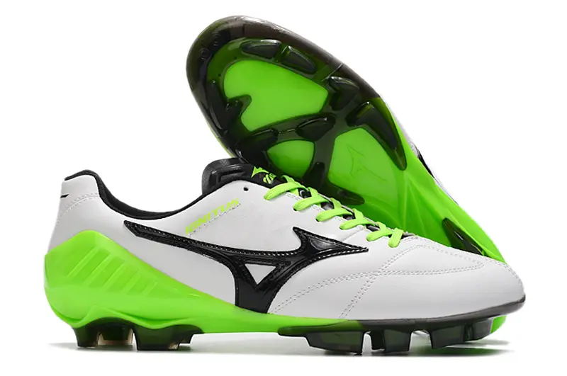 Mizuno Wave Ignitus FG - White/Neon Green/Black